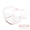 Portable LED Travel Makeup Mirror