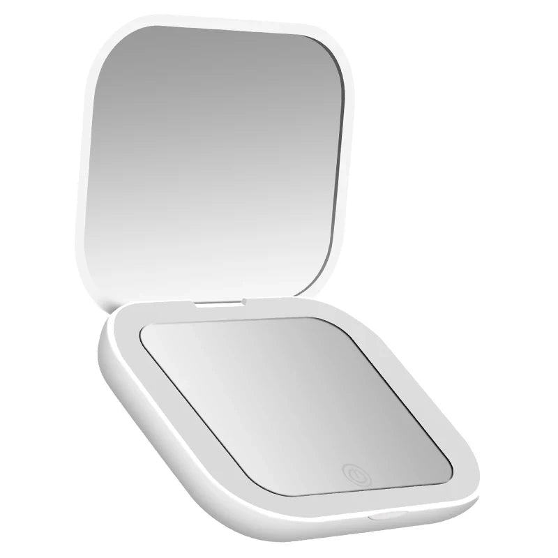 Portable LED Travel Makeup Mirror
