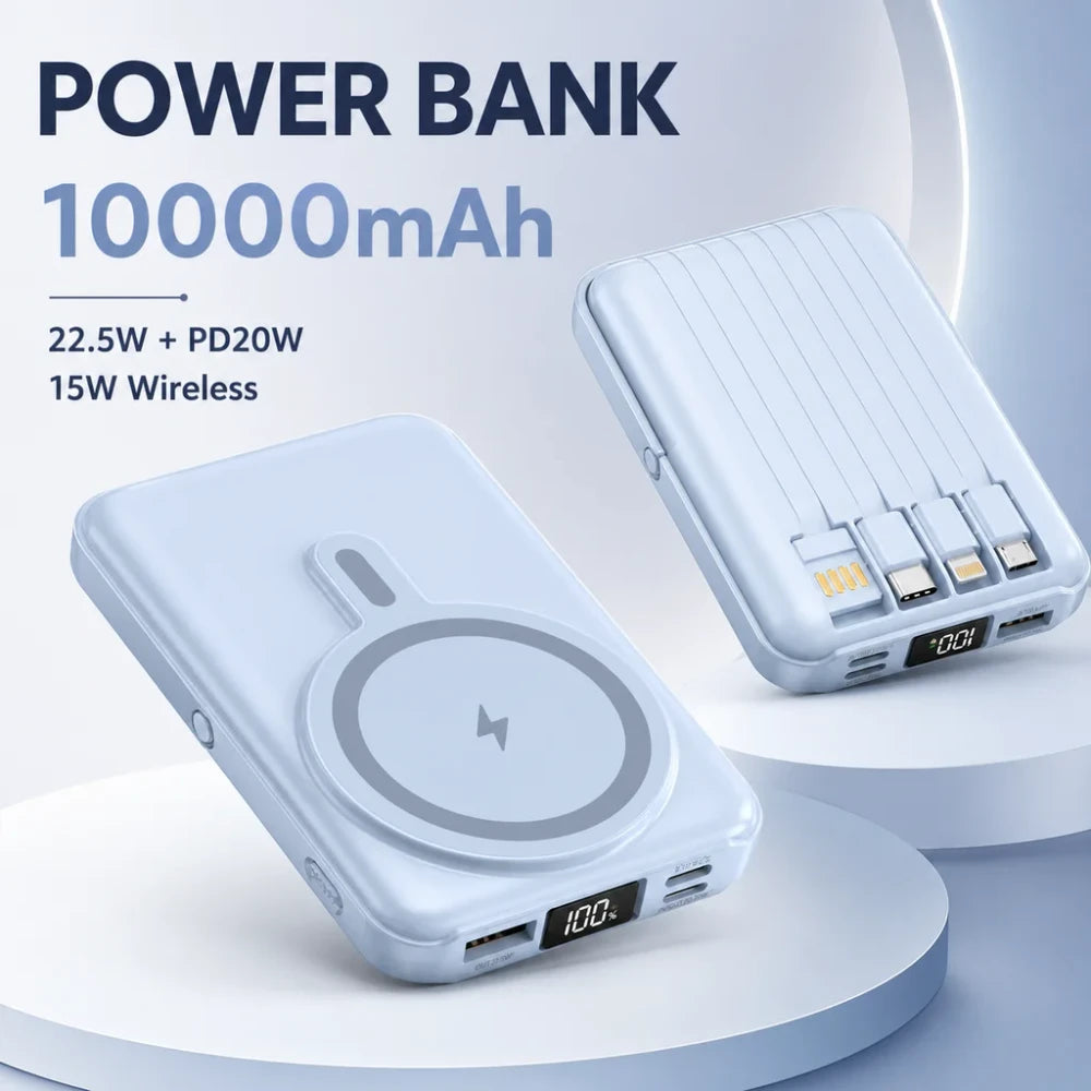 Magnetic Wireless Power Bank