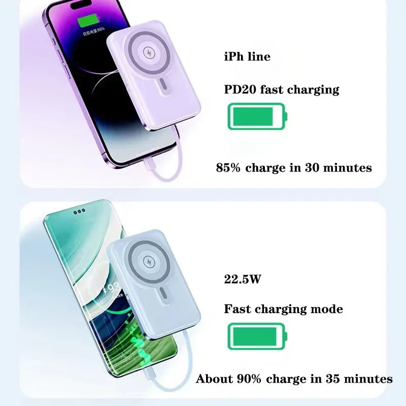 Magnetic Wireless Power Bank